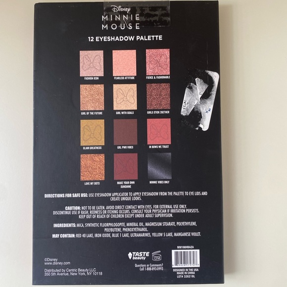 DISNEY Minnie Mouse Eyeshadow Palette - Picture 3 of 7